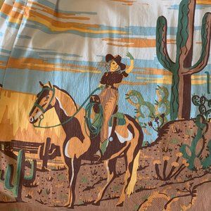 Western cowgirl pin-up dress - Dancing Days by Banned (S)